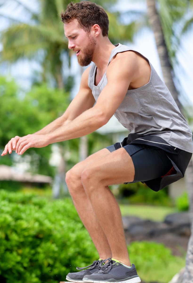 Combine Training  Broad Jump 