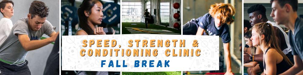 fall break speed strength and conditioning clinic for youth athletes